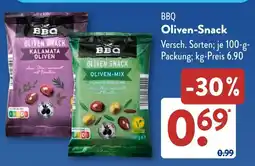 Aldi Süd BBQ Oliven-Snack Angebot
