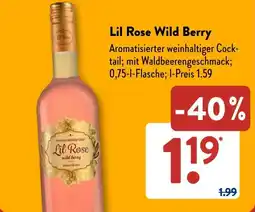 Aldi Süd Lil Rose Wild Berry Angebot