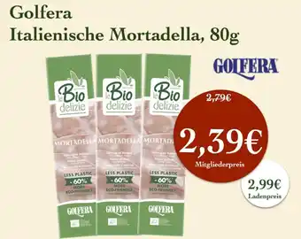 LPG Biomarkt Golfera Italienische Mortadella Angebot