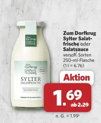 Combi Zum dorfkrug sylter salatfrische oder salatsauce Angebot
