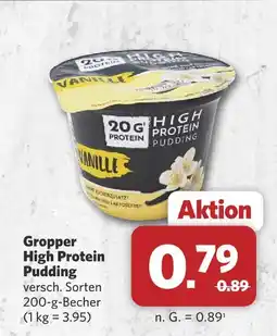 Combi Gropper high protein pudding Angebot
