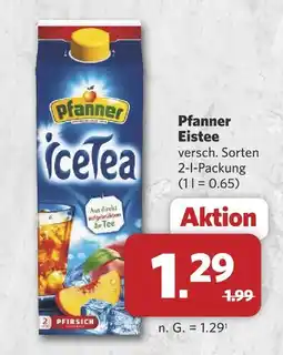 Combi Pfanner eistee pfirsich Angebot