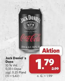 Combi Jack daniel's dose Angebot