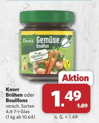 Combi Knorr gemüse bouillon Angebot