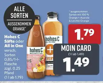 Combi Hohes c säfte Angebot