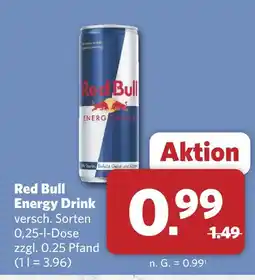 Combi Red bull energy drink Angebot