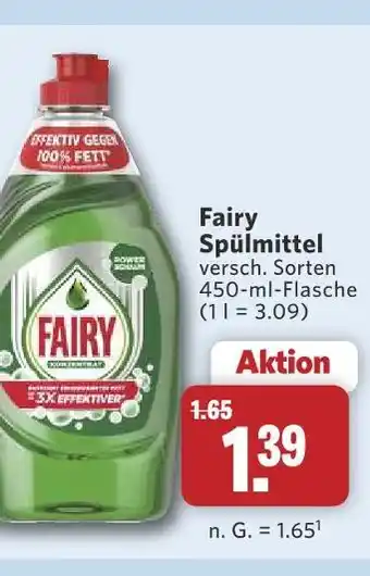 Combi Fairy spülmittel Angebot