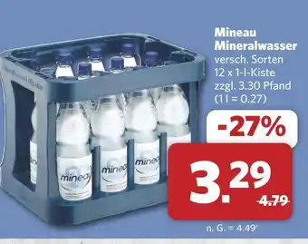 Combi Mineau mineralwasser Angebot