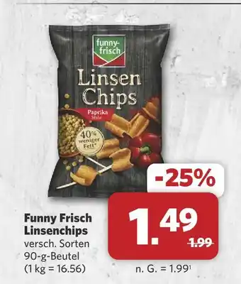 Combi Funny frisch linsenchips Angebot