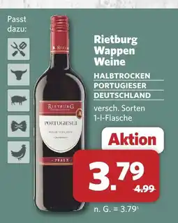 Combi Rietburg wappen weine halbtrocken portugieser Angebot