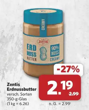 Combi Zentis erdnussbutter Angebot
