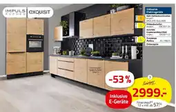 ROLLER Impuls küchen oder exquisit einbauküche Angebot