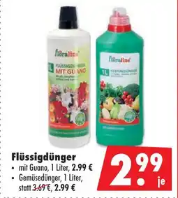 Mäc Geiz Floraline flüssigdünger mit guano Angebot