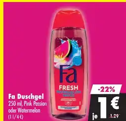 Mäc Geiz Fa duschgel pink passion Angebot