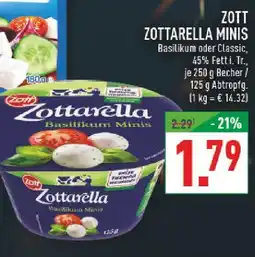 Marktkauf Zott zottarella minis basilikum Angebot