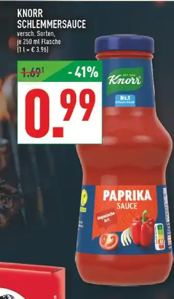 Marktkauf Knorr schlemmersauce Angebot
