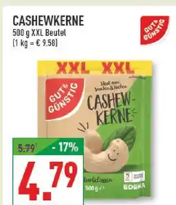 Marktkauf Gut & günstig cashewkerne Angebot