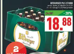 Marktkauf Bitburger pils stubbi Angebot