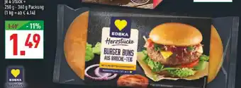Marktkauf Edeka herzstücke burger buns aus brioche-teig Angebot