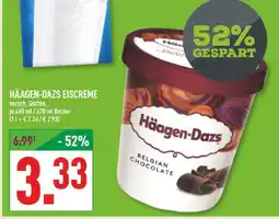 Marktkauf Häagen-dazs eiscreme Angebot