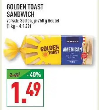 Marktkauf Golden toast sandwich Angebot