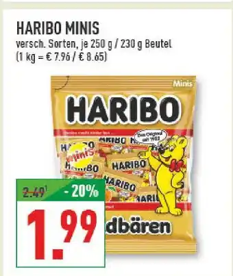 Marktkauf Haribo minis Angebot