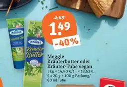 tegut Meggle kräuterbutter Angebot