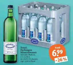 tegut Staatl. fachingen mineralwasser Angebot