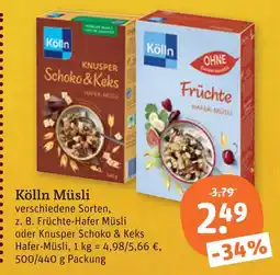 tegut Kölln müsli Angebot