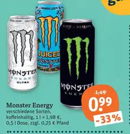 tegut Monster energy Angebot