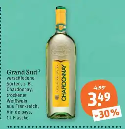 tegut Grand sud chardonnay Angebot