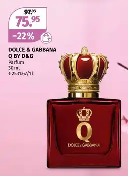 Müller Dolce & gabbana q by d&g Angebot