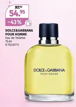 Müller Dolce & gabbana pour homme Angebot