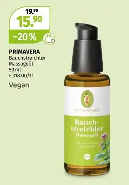 Müller Primavera bauchstreichler massageöl Angebot