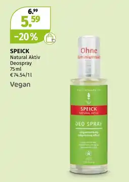 Müller Speick natural aktiv deospray Angebot