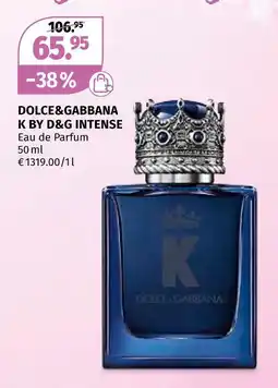 Müller Dolce&gabbana k by d&g intense eau de parfum Angebot
