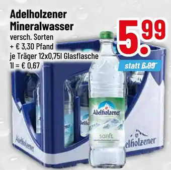 trinkgut Adelholzener mineralwasser Angebot