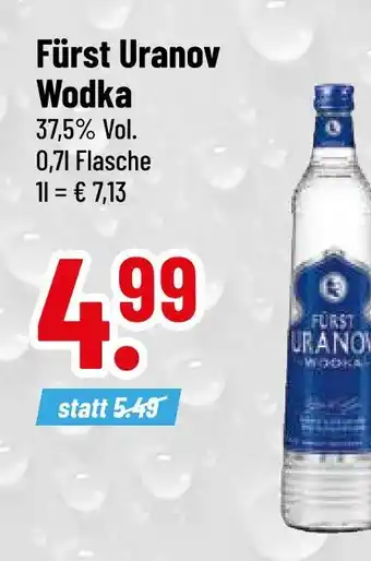 trinkgut Fürst uranov wodka Angebot