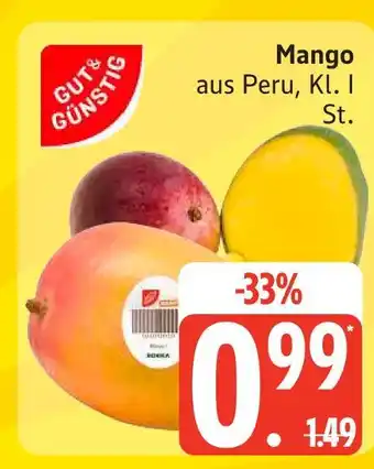 Edeka Gut & günstig mango Angebot