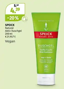 Müller Speick natural aktiv duschgel Angebot