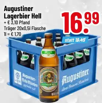 trinkgut Augustiner lagerbier hell Angebot