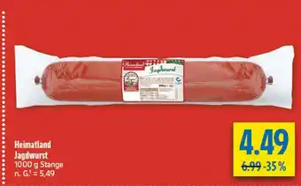 diska Heimatland jagdwurst Angebot