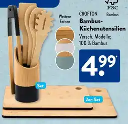 Aldi Süd CROFTON Bambus Küchenutensilien Angebot