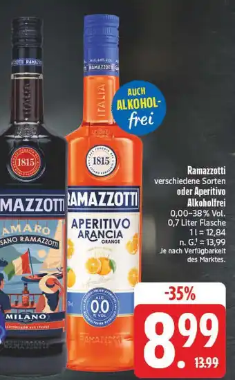 E-Center Ramazzotti amaro Angebot