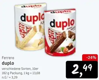 KONSUM Ferrero duplo Angebot
