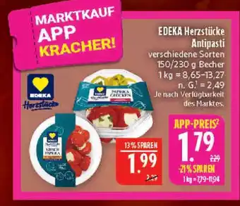 Marktkauf Edeka herzstücke antipasti Angebot