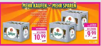 Marktkauf Lübzer bier Angebot