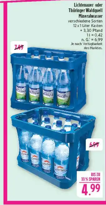 Marktkauf Lichtenauer mineralwasser Angebot