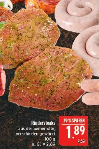 Marktkauf Rindersteaks Angebot