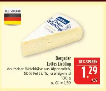 Marktkauf Bergader lottes liebling Angebot